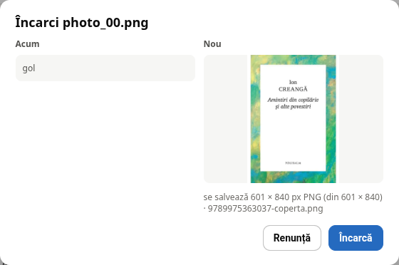 Fereastra de confirmare a pozei pentru photo_00